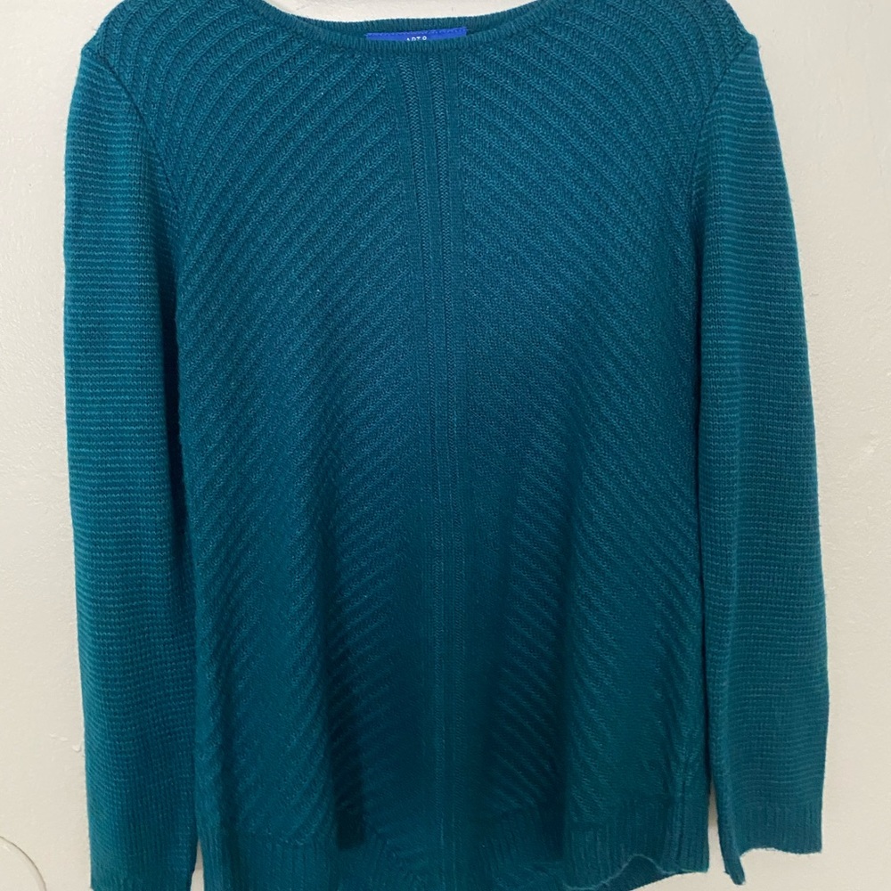 Women’s Teal Cozy Sweater Size Small
